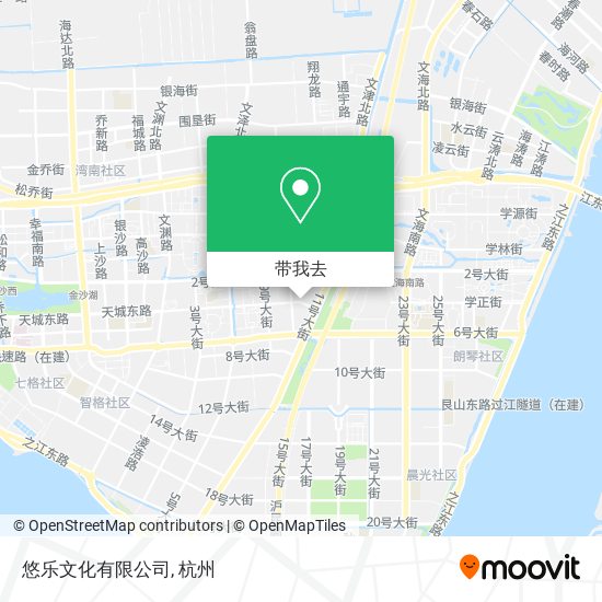 悠乐文化有限公司地图