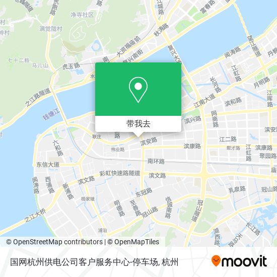 国网杭州供电公司客户服务中心-停车场地图