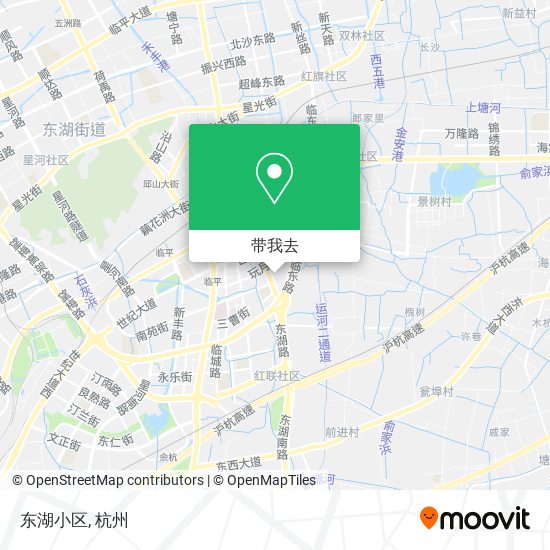 东湖小区地图