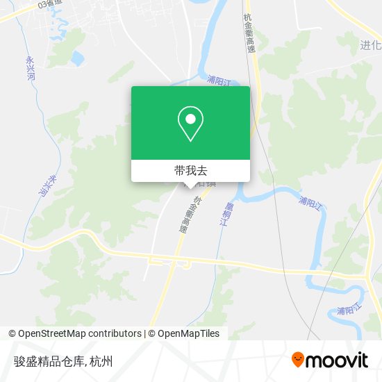 骏盛精品仓库地图