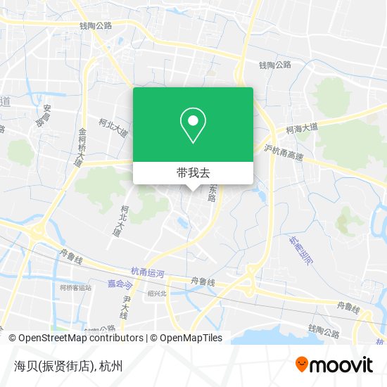 海贝(振贤街店)地图