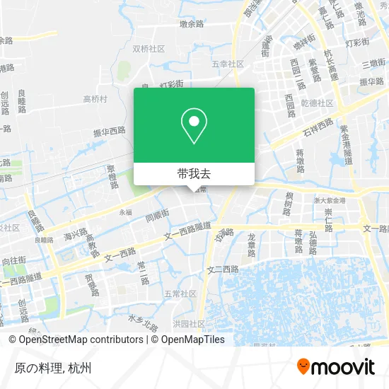 原の料理地图