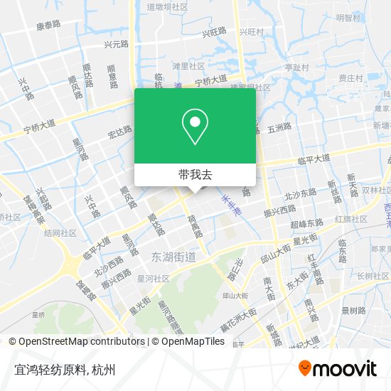 宜鸿轻纺原料地图