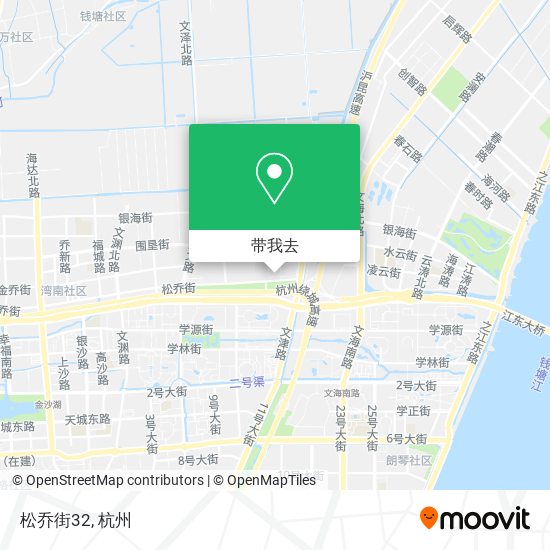 松乔街32地图