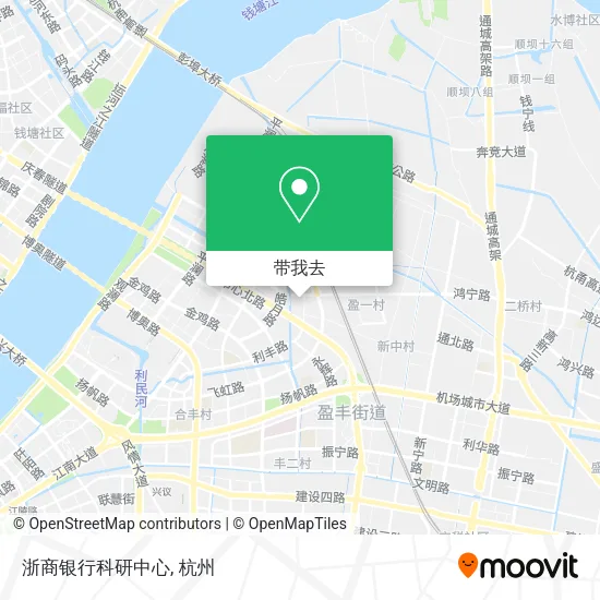 浙商银行科研中心地图