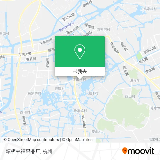 塘栖林福果品厂地图