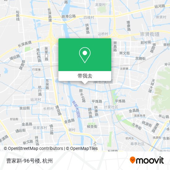 曹家斟-96号楼地图