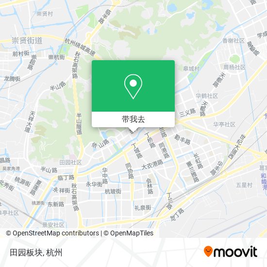田园板块地图