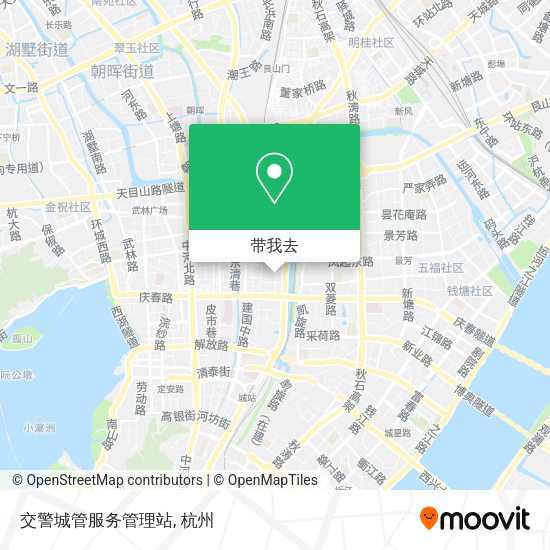 交警城管服务管理站地图