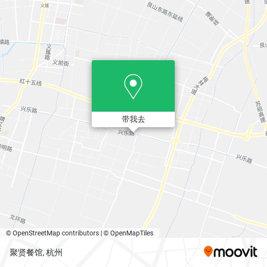 聚贤餐馆地图