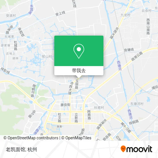 老凯面馆地图