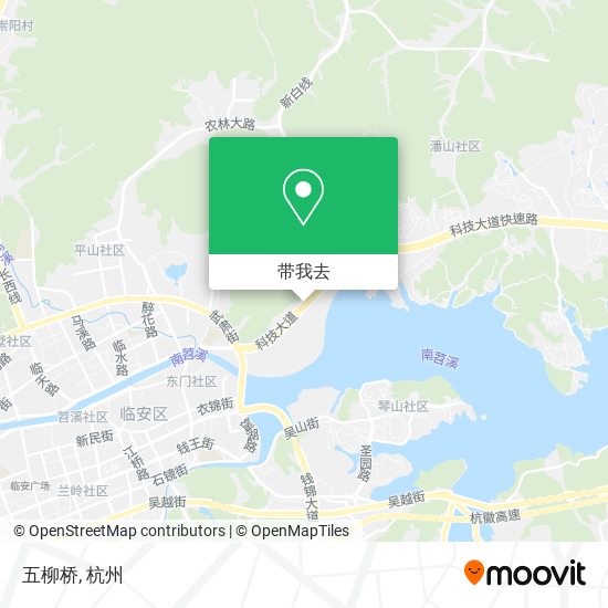 五柳桥地图