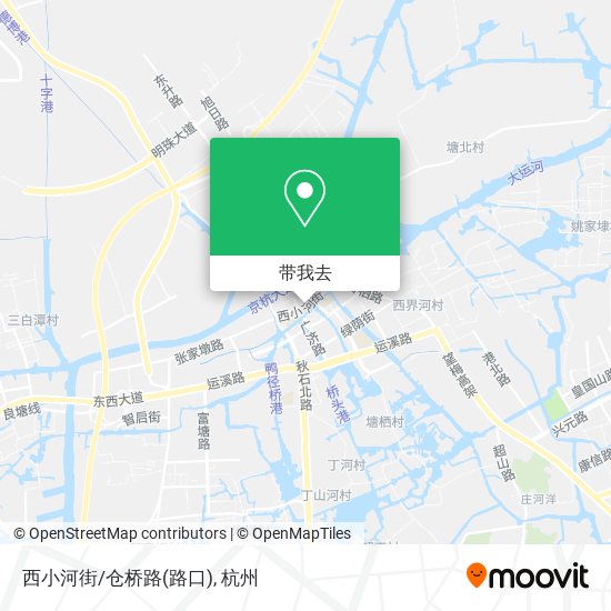 西小河街/仓桥路(路口)地图