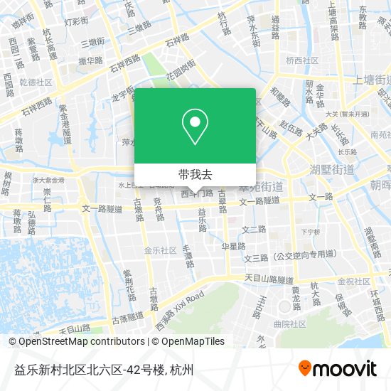 益乐新村北区北六区-42号楼地图