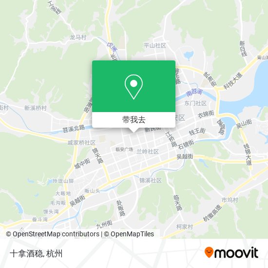 十拿酒稳地图
