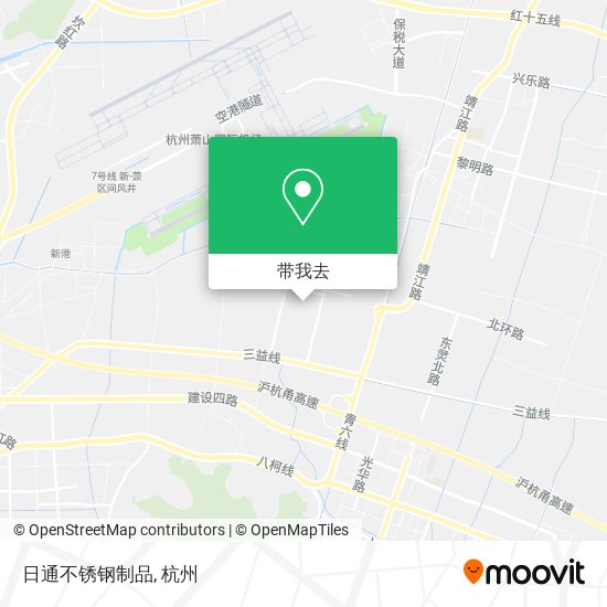 日通不锈钢制品地图