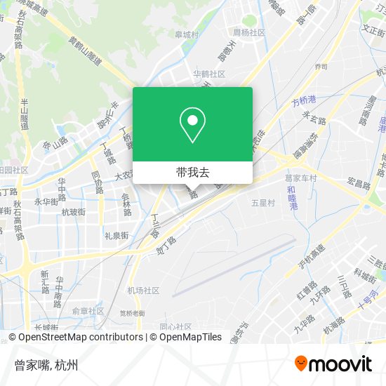 曾家嘴地图