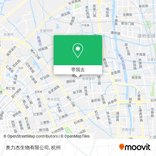 奥力杰生物有限公司地图