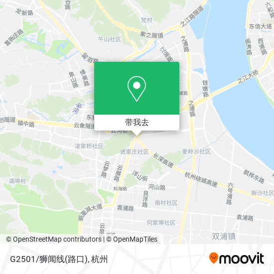G2501/狮闻线(路口)地图