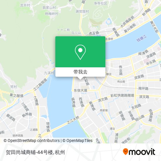 贺田尚城商铺-44号楼地图