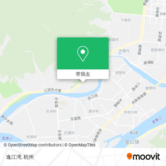 逸江湾地图