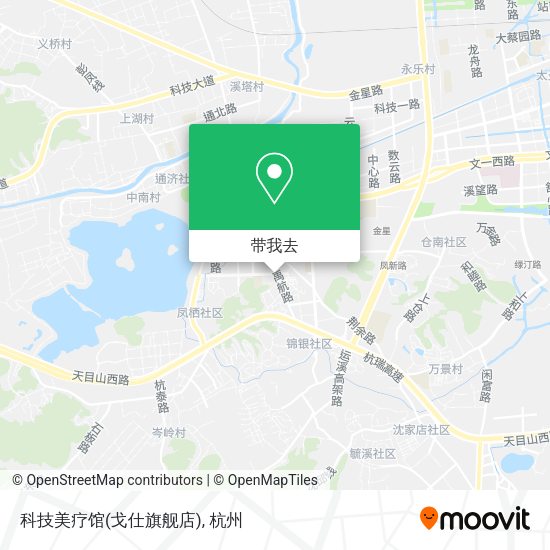 科技美疗馆(戈仕旗舰店)地图