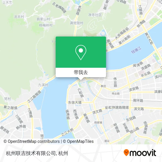 杭州联吉技术有限公司地图