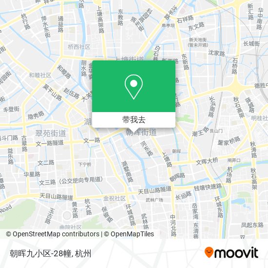 朝晖九小区-28幢地图