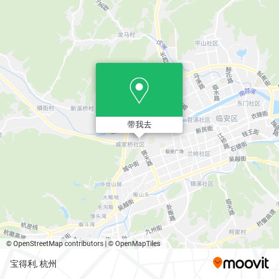 宝得利地图