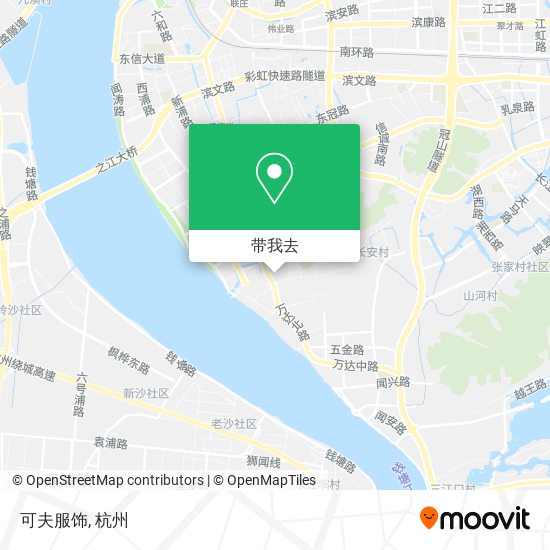 可夫服饰地图