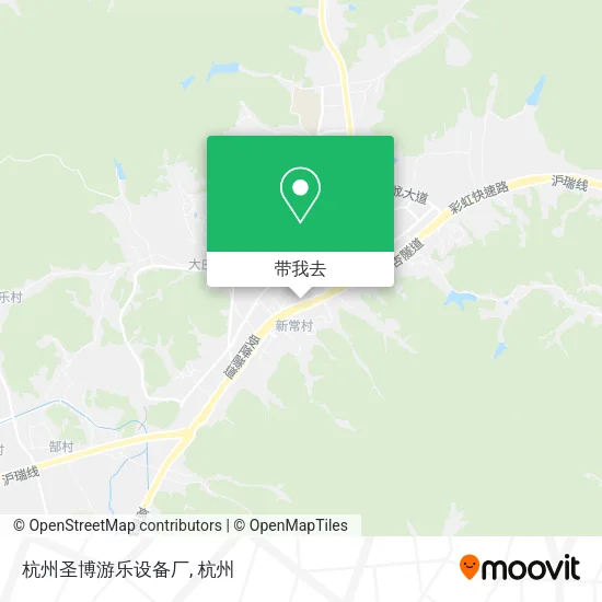 杭州圣博游乐设备厂地图