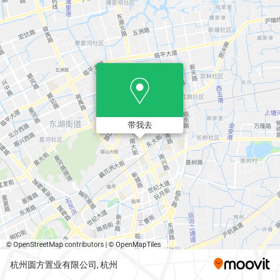 杭州圆方置业有限公司地图