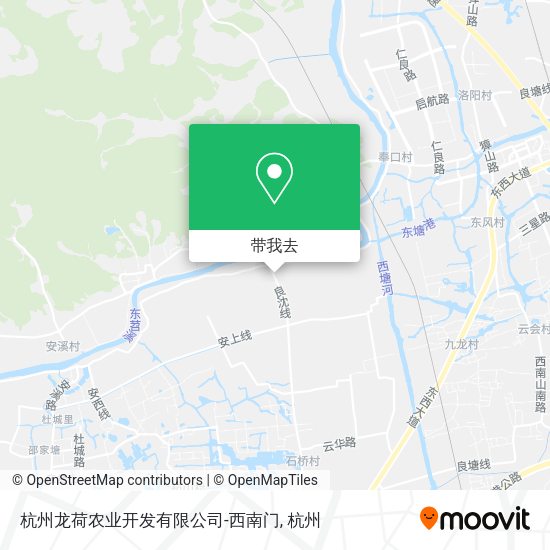 杭州龙荷农业开发有限公司-西南门地图