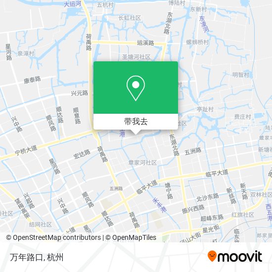万年路口地图