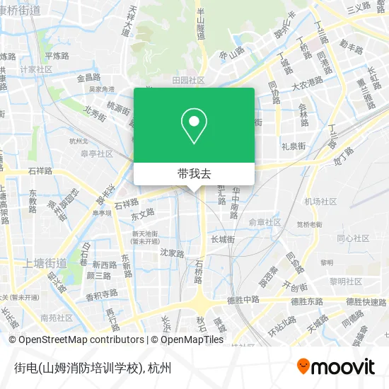 街电(山姆消防培训学校)地图