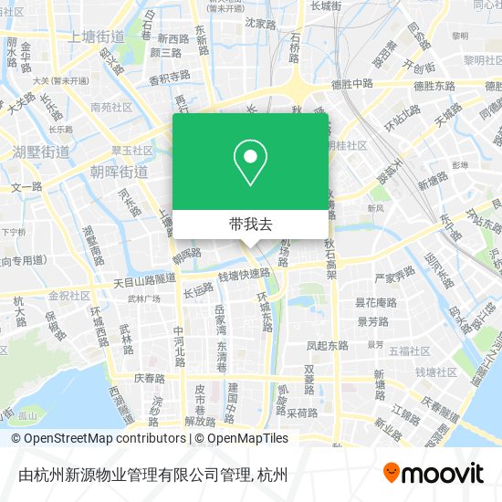 由杭州新源物业管理有限公司管理地图
