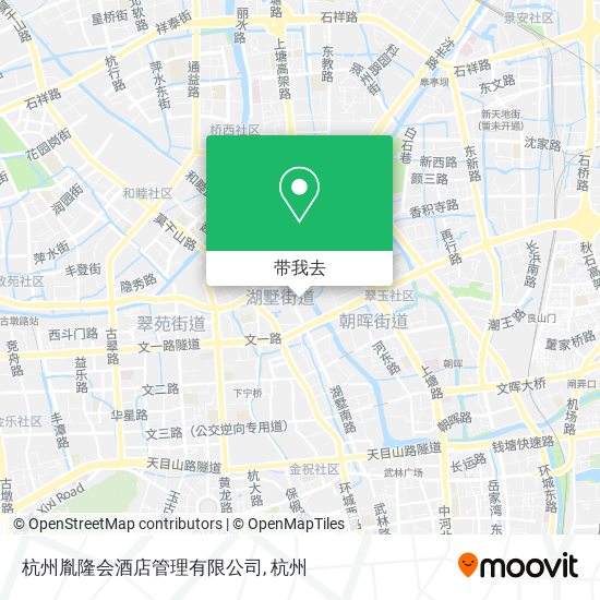 杭州胤隆会酒店管理有限公司地图