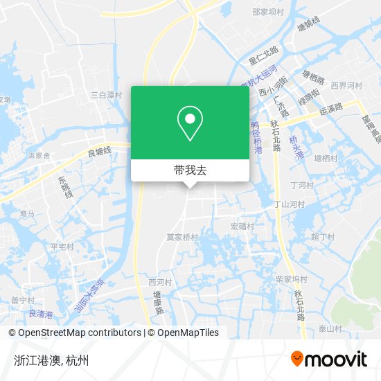 浙江港澳地图