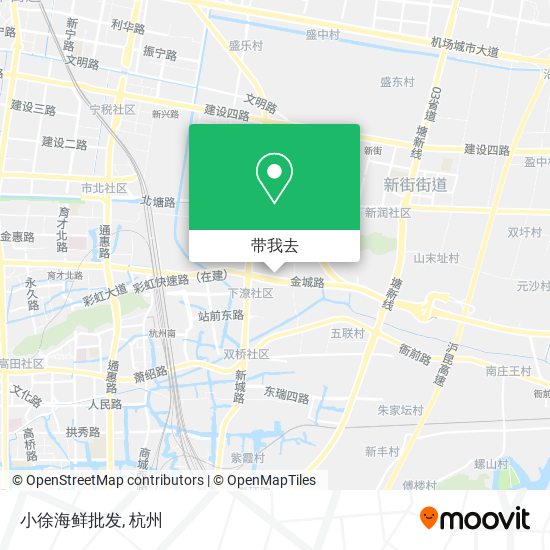 小徐海鲜批发地图