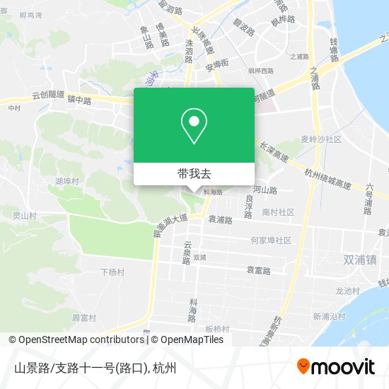 山景路/支路十一号(路口)地图