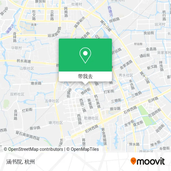 涵书院地图