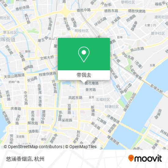 悠涵香烟店地图