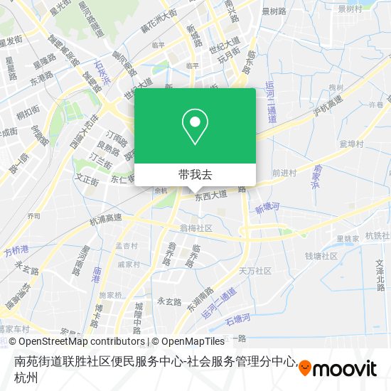 南苑街道联胜社区便民服务中心-社会服务管理分中心地图