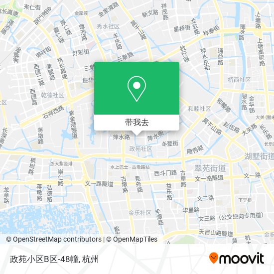 政苑小区B区-48幢地图