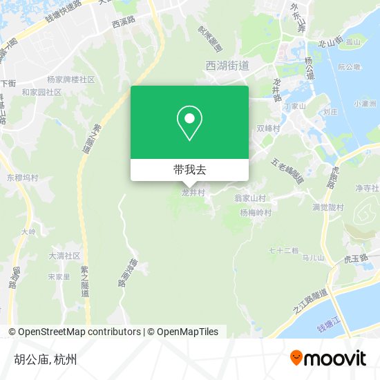 胡公庙地图