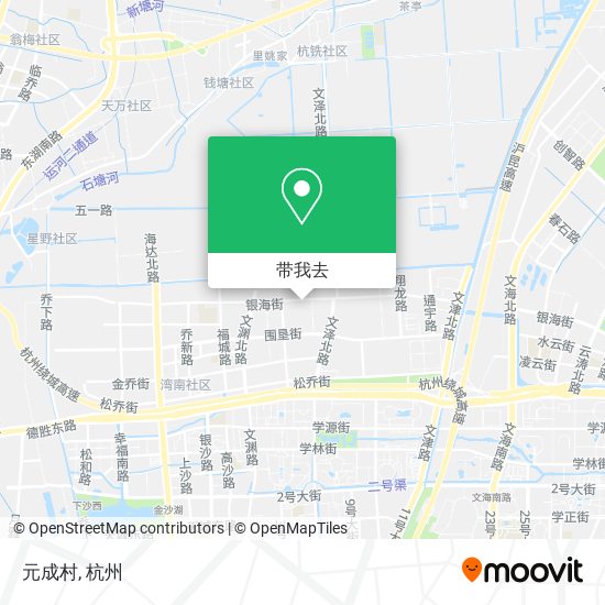 元成村地图