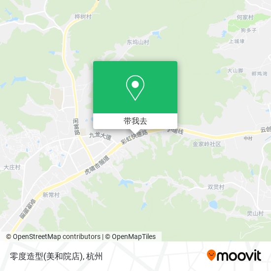 零度造型(美和院店)地图