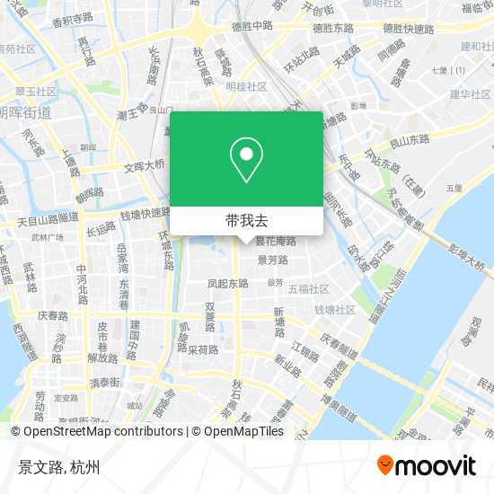 景文路地图