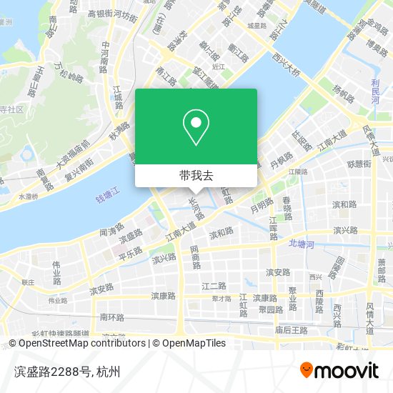 滨盛路2288号地图