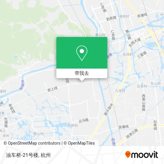 油车桥-21号楼地图